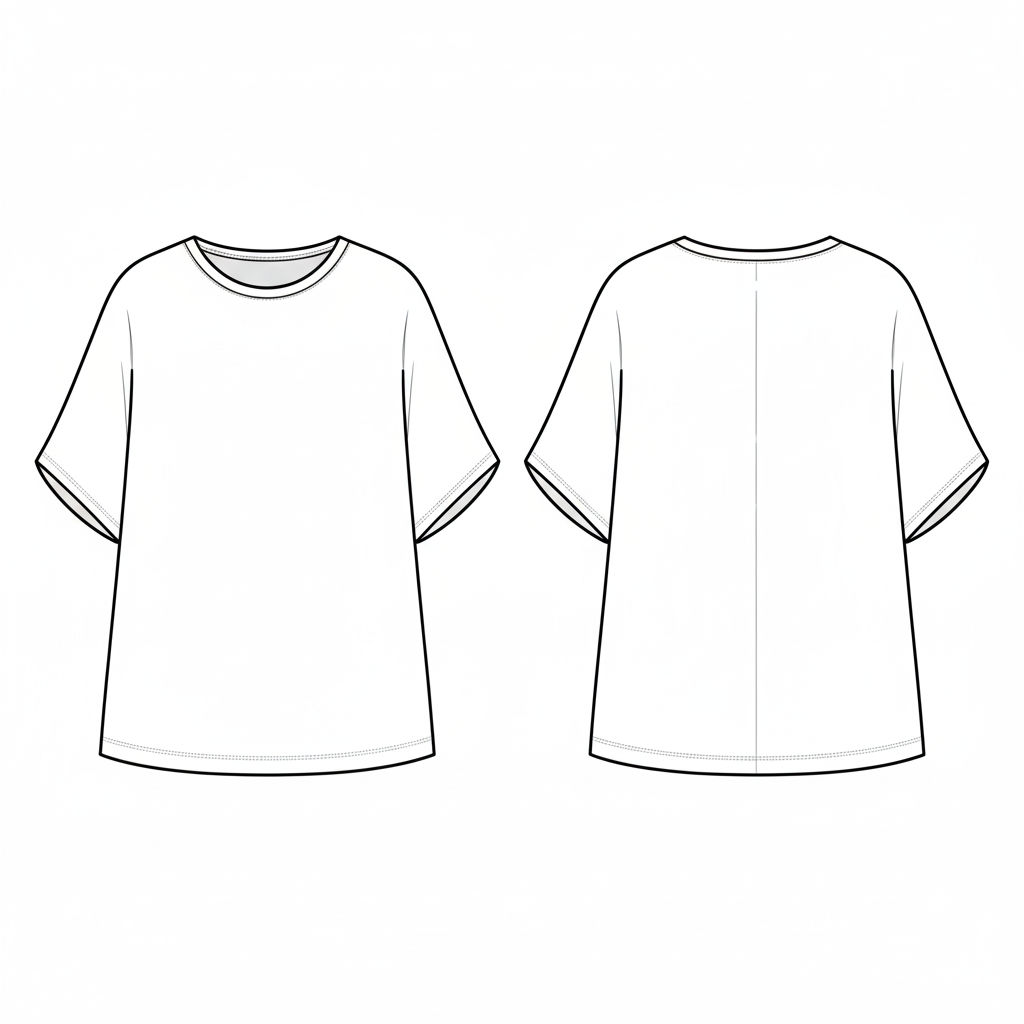 Blusa fluida Manga Japonesa