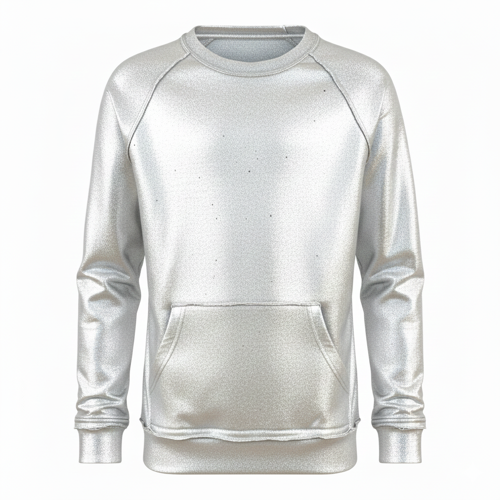 Blusão Infantil com Manga Raglan e Bolso Canguru