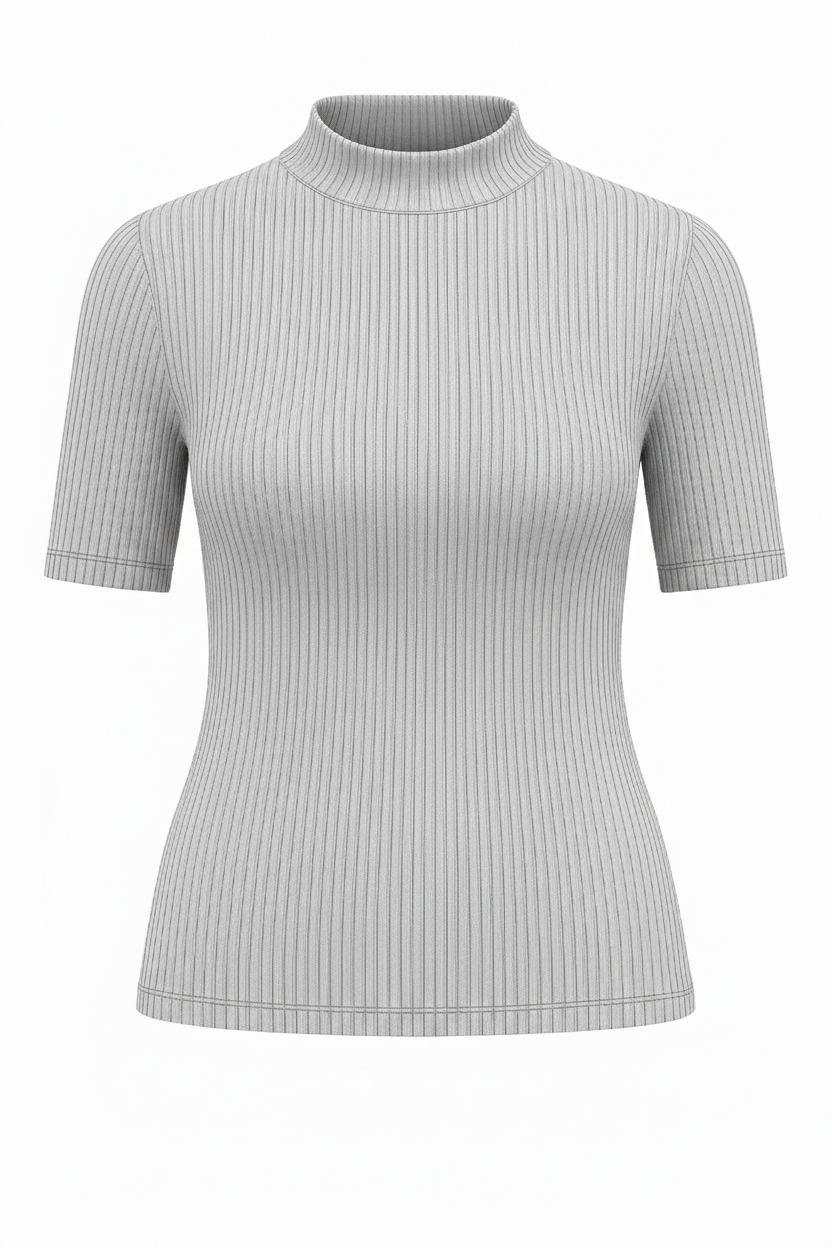 Blusa Feminina de Gola Alta