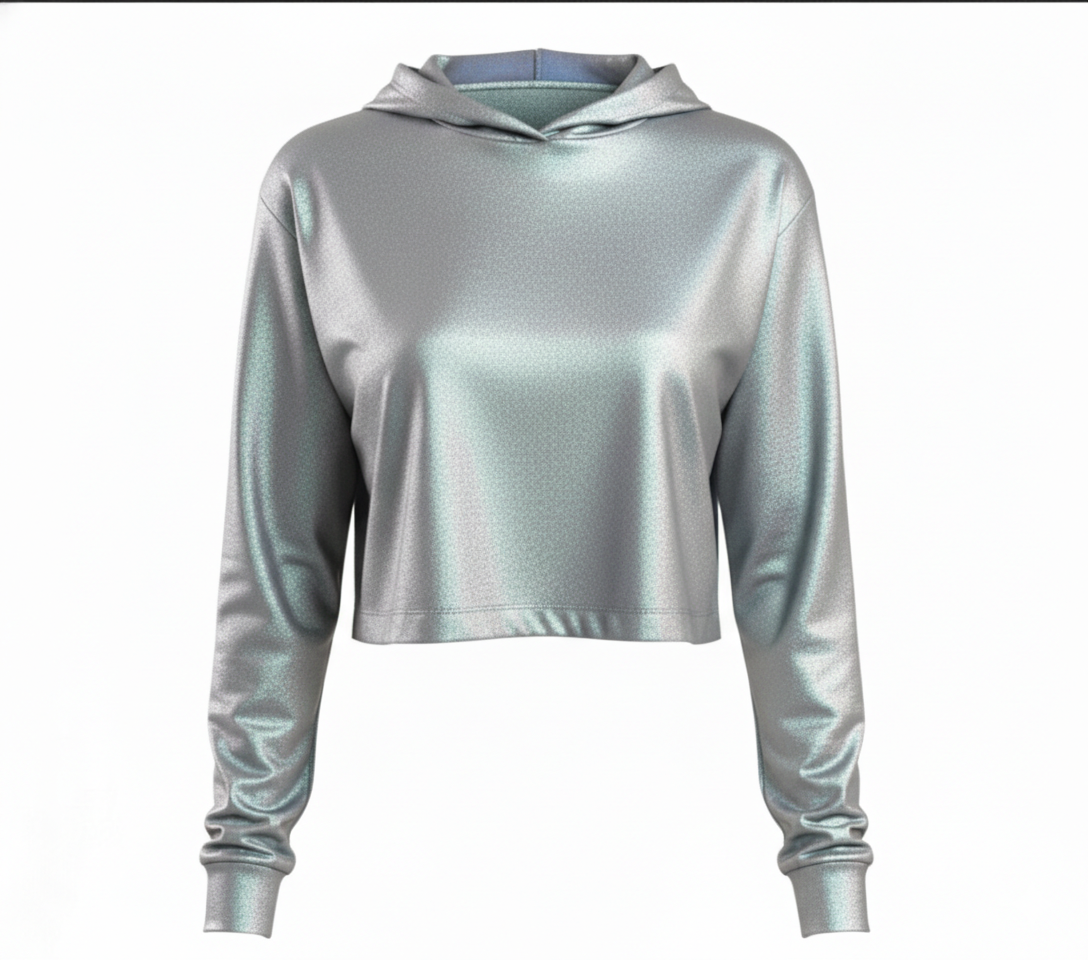 Blusa Manga Longa Feminina com Capuz