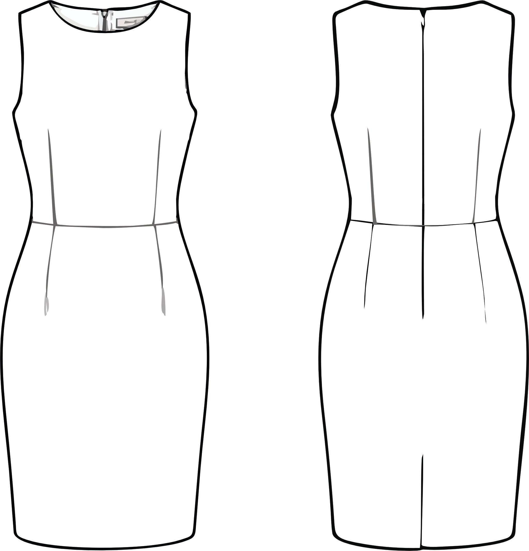 Vestido Tubinho Clássico