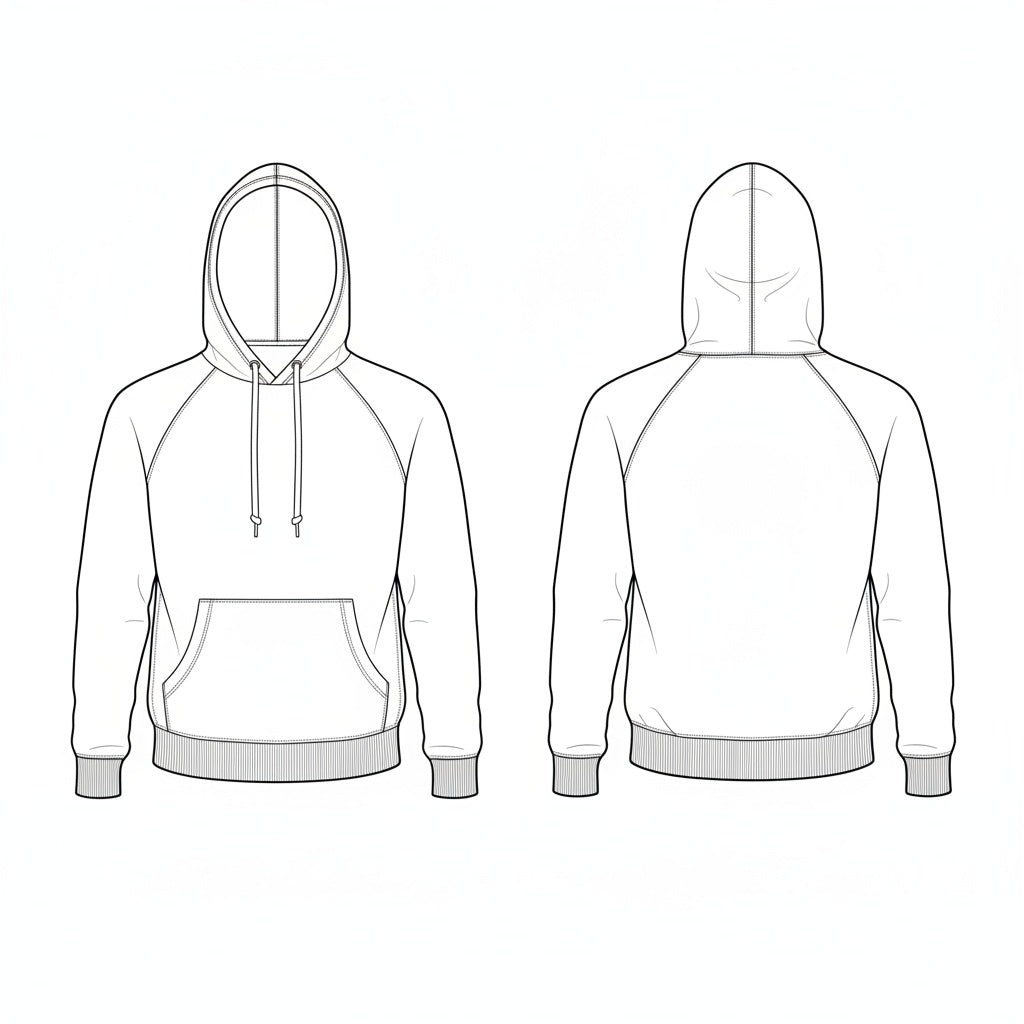 Blusão Canguru Feminino em Moletom