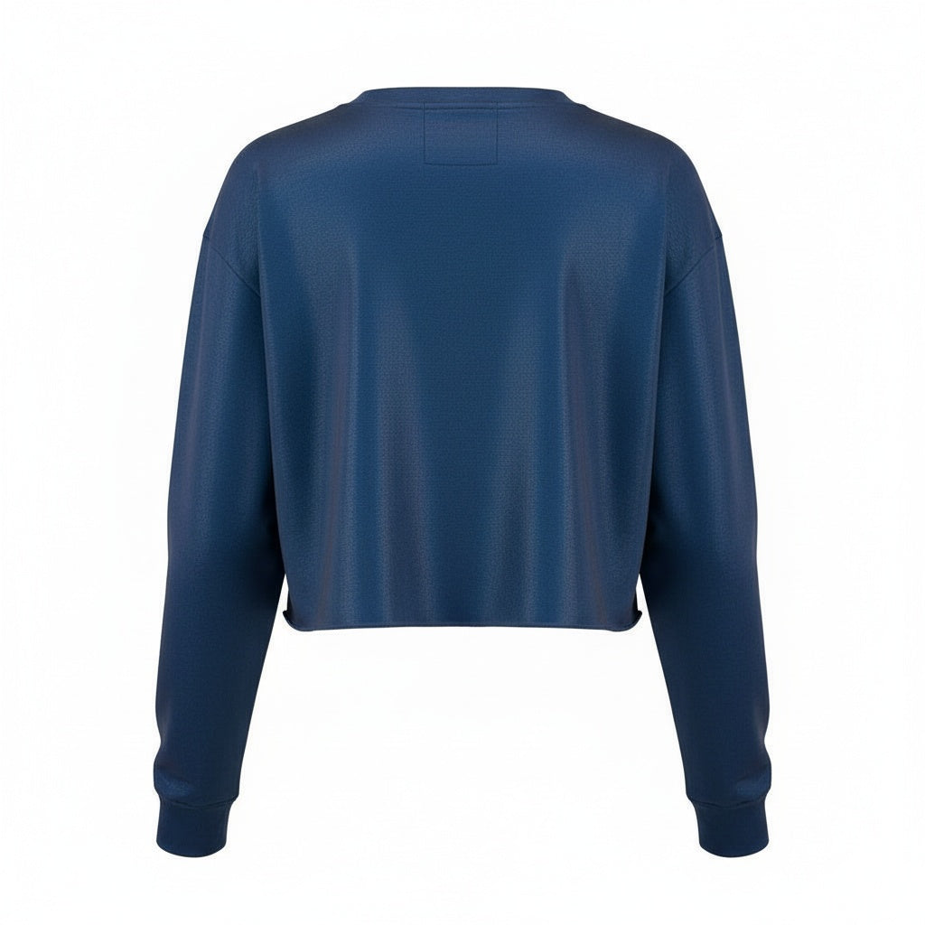 Blusão Feminino Cropped Oversized