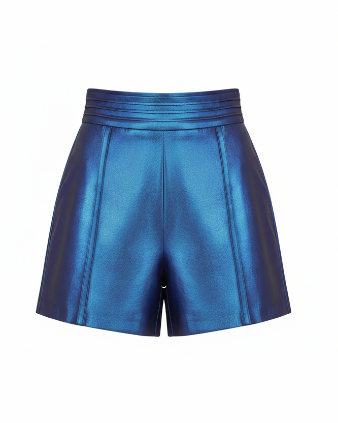 Short de Alfaiataria com nervuras