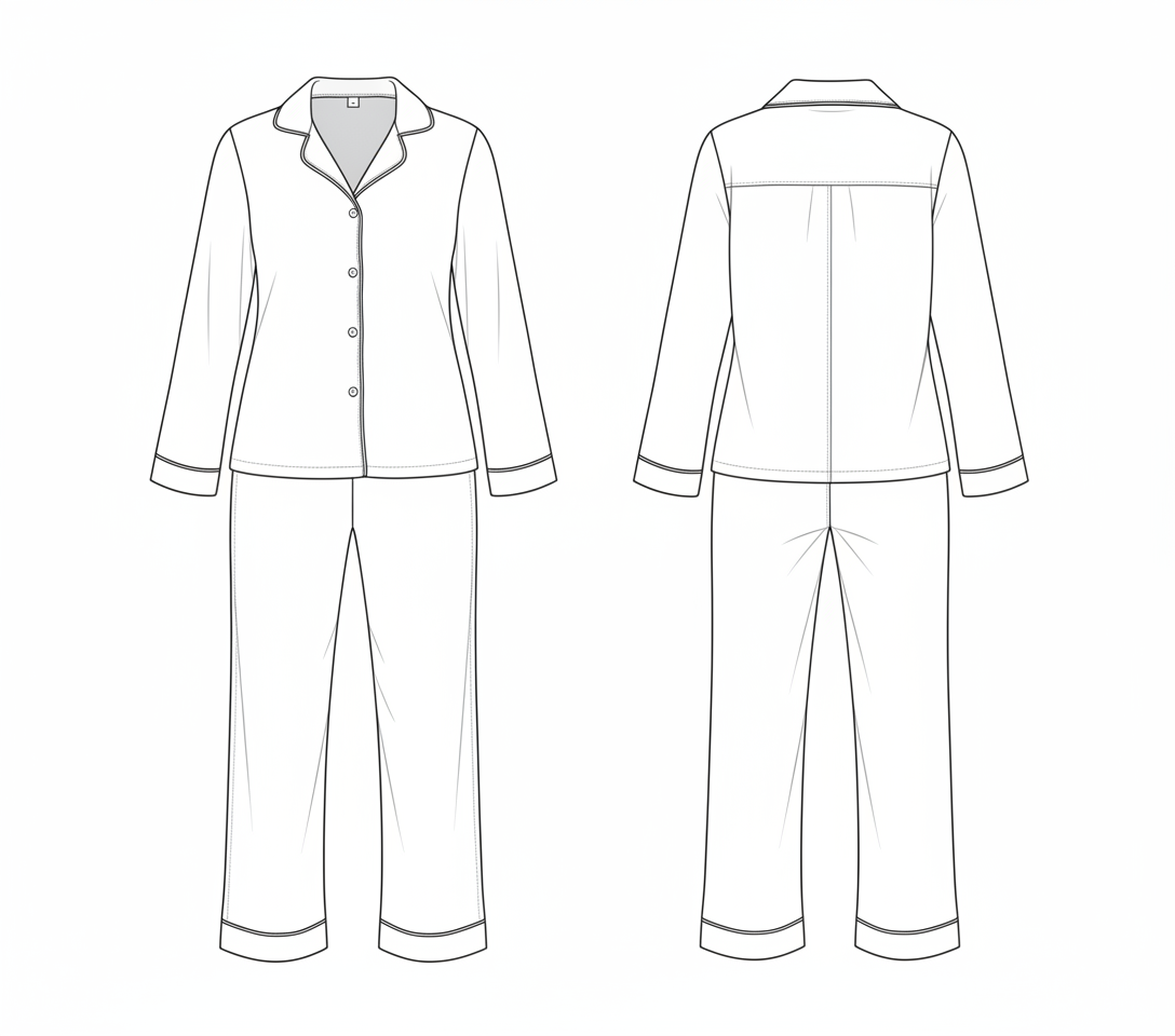 Conjunto Pijama Clássico