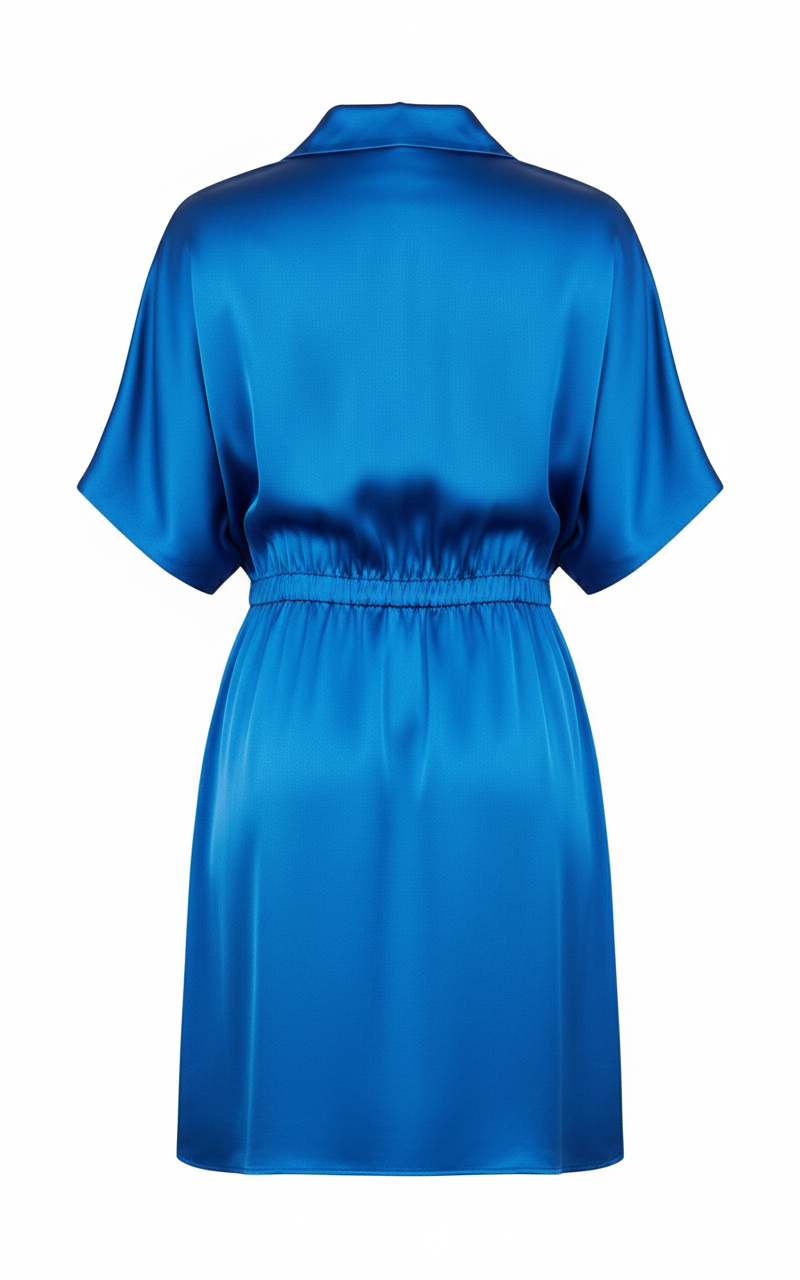 Vestido Chemise Curto Envelope