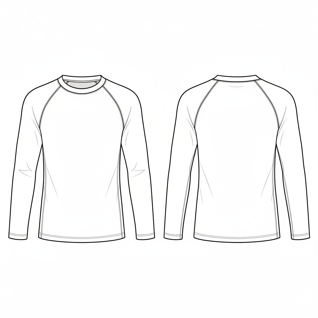 Camiseta Raglan UV Infantil Masculina