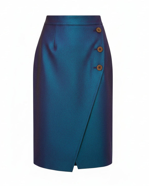 Saia Lápis Midi Envelope (Alfaiataria)