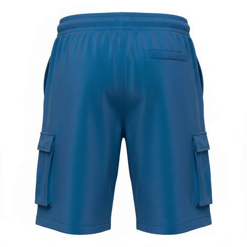 Bermuda Oversized Masculina com Bolso Fole e Lapela