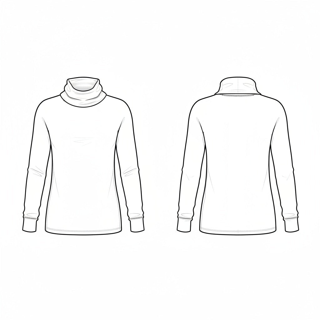 Blusa Feminina de Gola Cacharrel