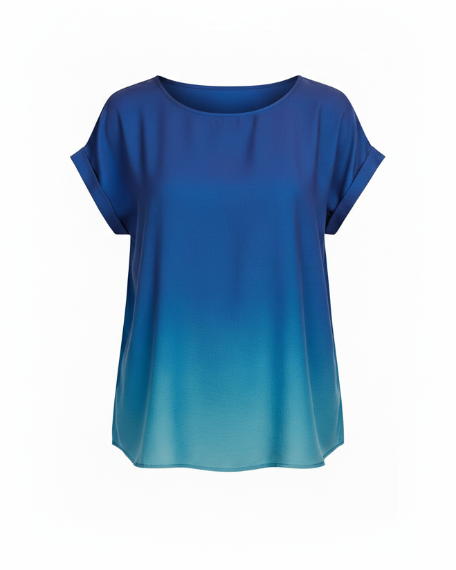 Blusa Soltinha de Manga Curta