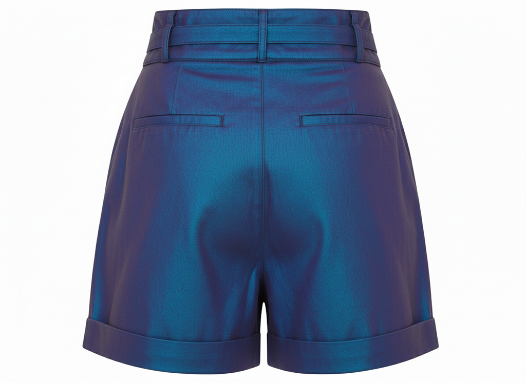 Short de Alfaiataria com fivela fixa