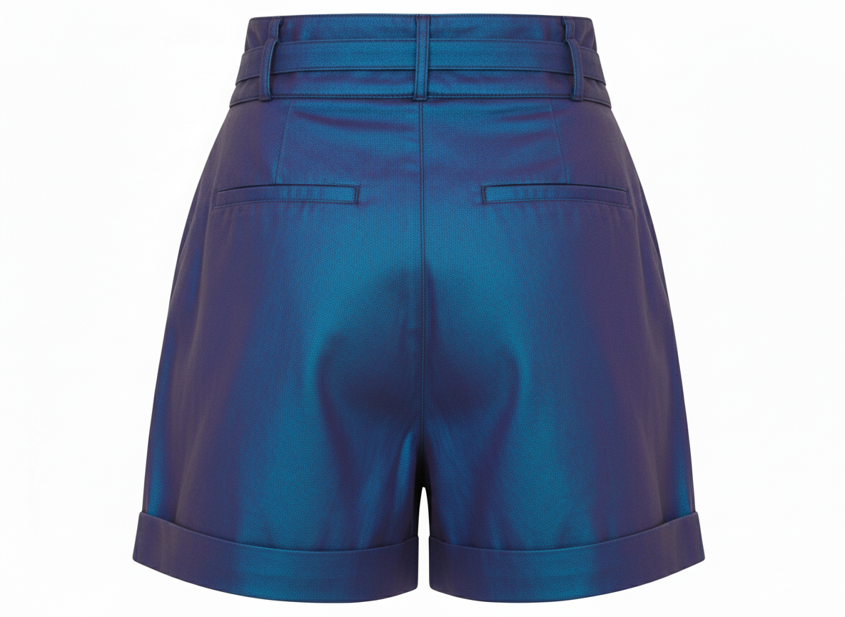 Short de Alfaiataria com fivela fixa