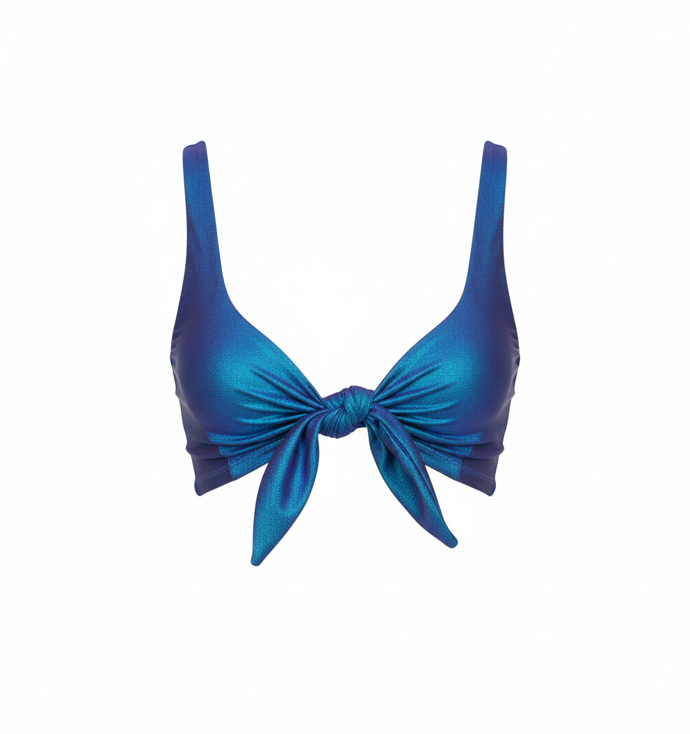 Top Cropped com Nó Frontal