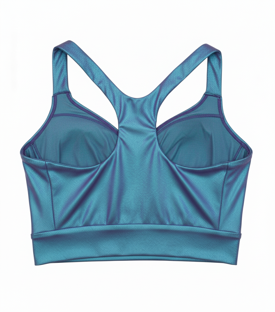 Modelagem Digital: Top Cropped Fitness com Recortes