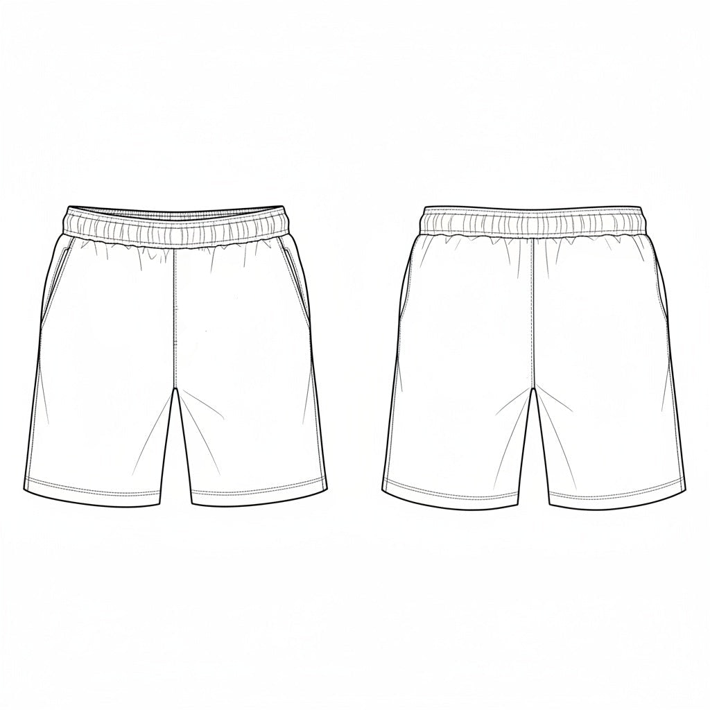 Bermuda Masculina Casual em moletom ou tactel