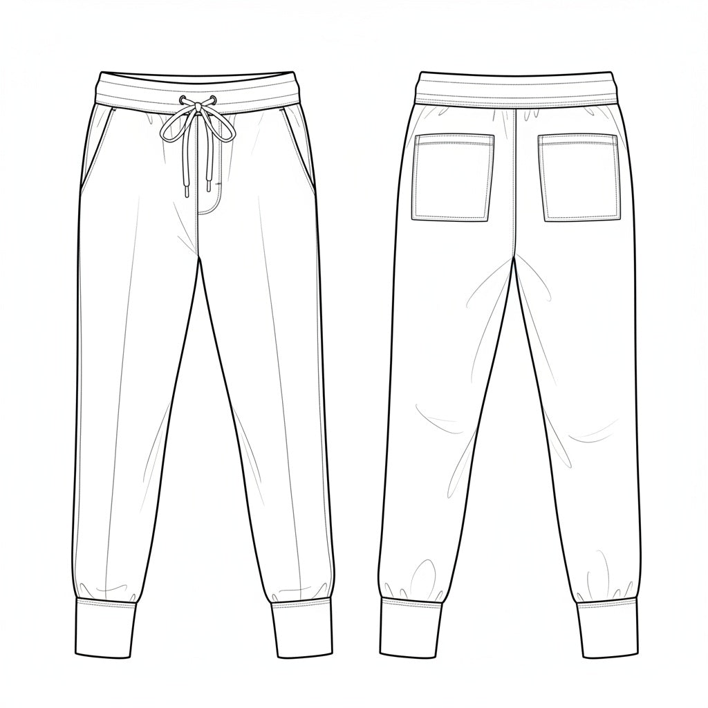 Calça Jogger Masculina (Athleisure)